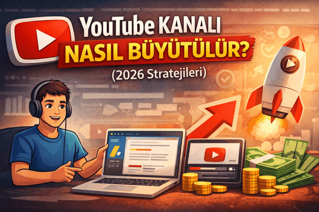 YouTube Kanalı Nasıl Büyütülür? (Yeni Başlayanlar İçin Rehber)