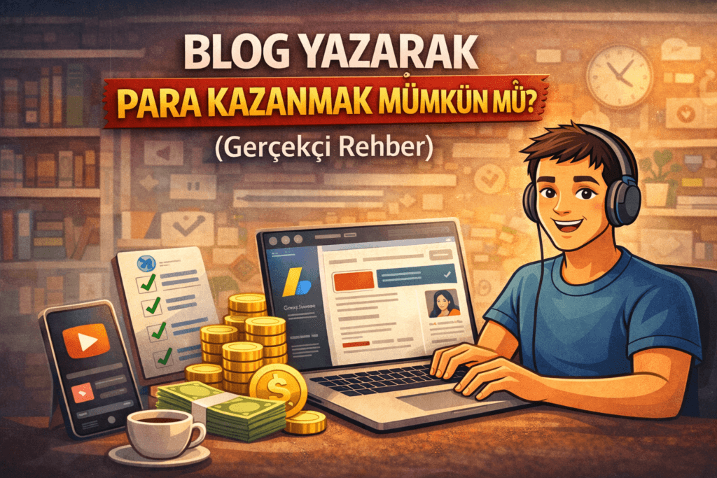 Blog Yazarak Para Kazanmak Mümkün mü? (Gerçekçi Rehber)