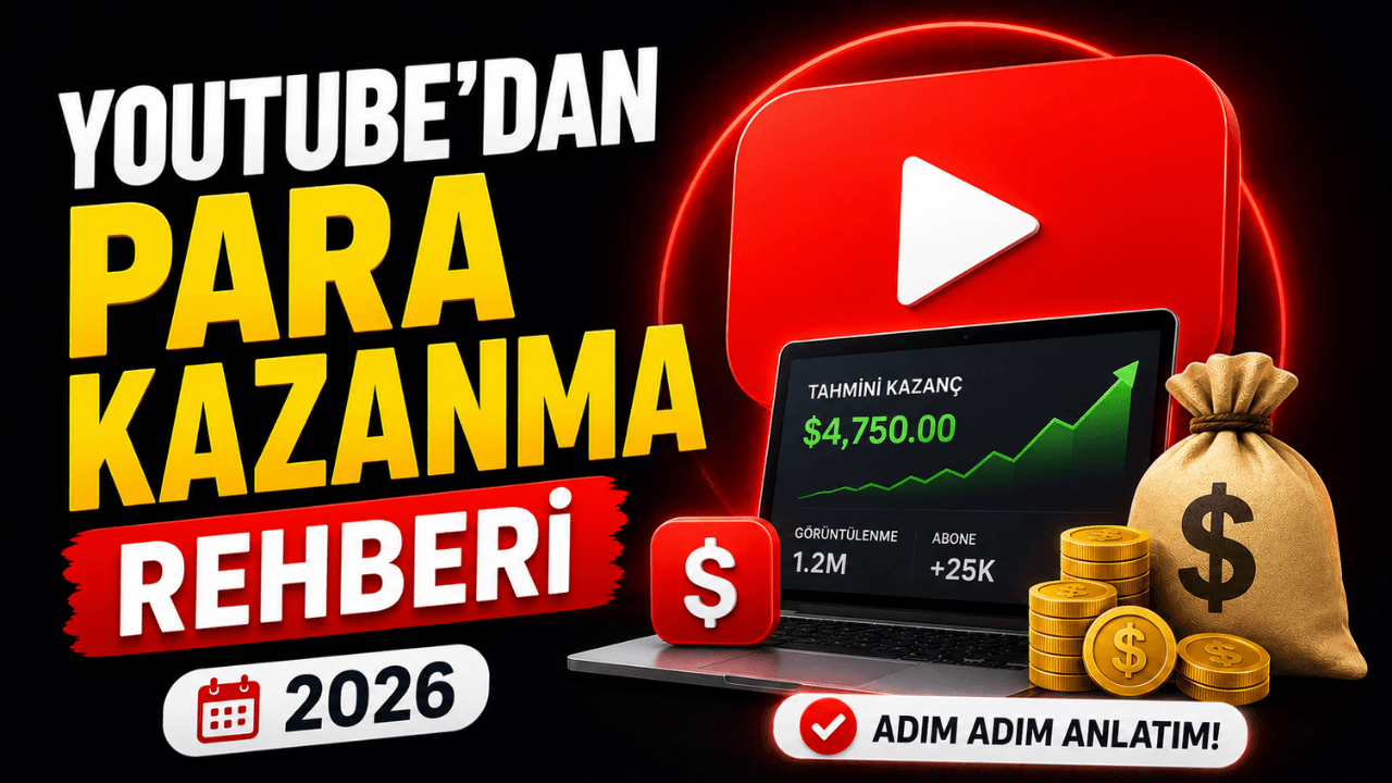YouTube Para Kazanma Şartları 2026 (Güncel Rehber)